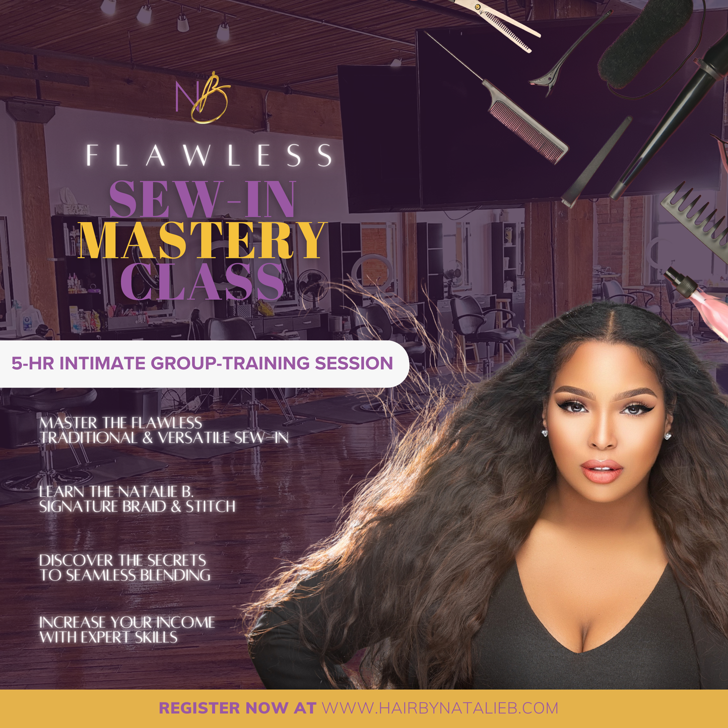 Flawless Sew-In Mastery Class